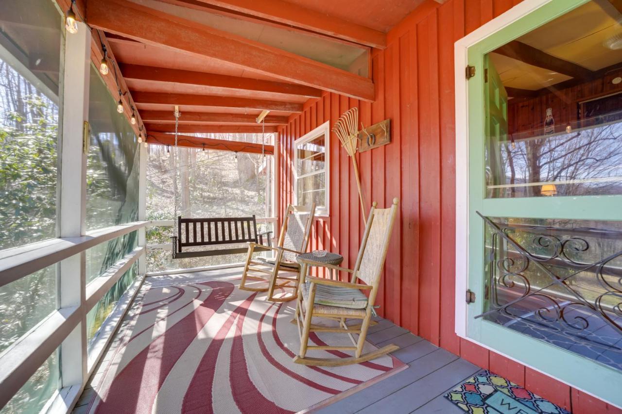 The Red Loft Candler Cottage 18 Mi To Asheville! Extérieur photo